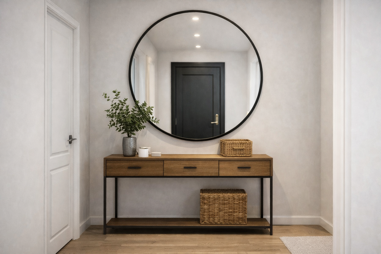 Miroir d'entrée