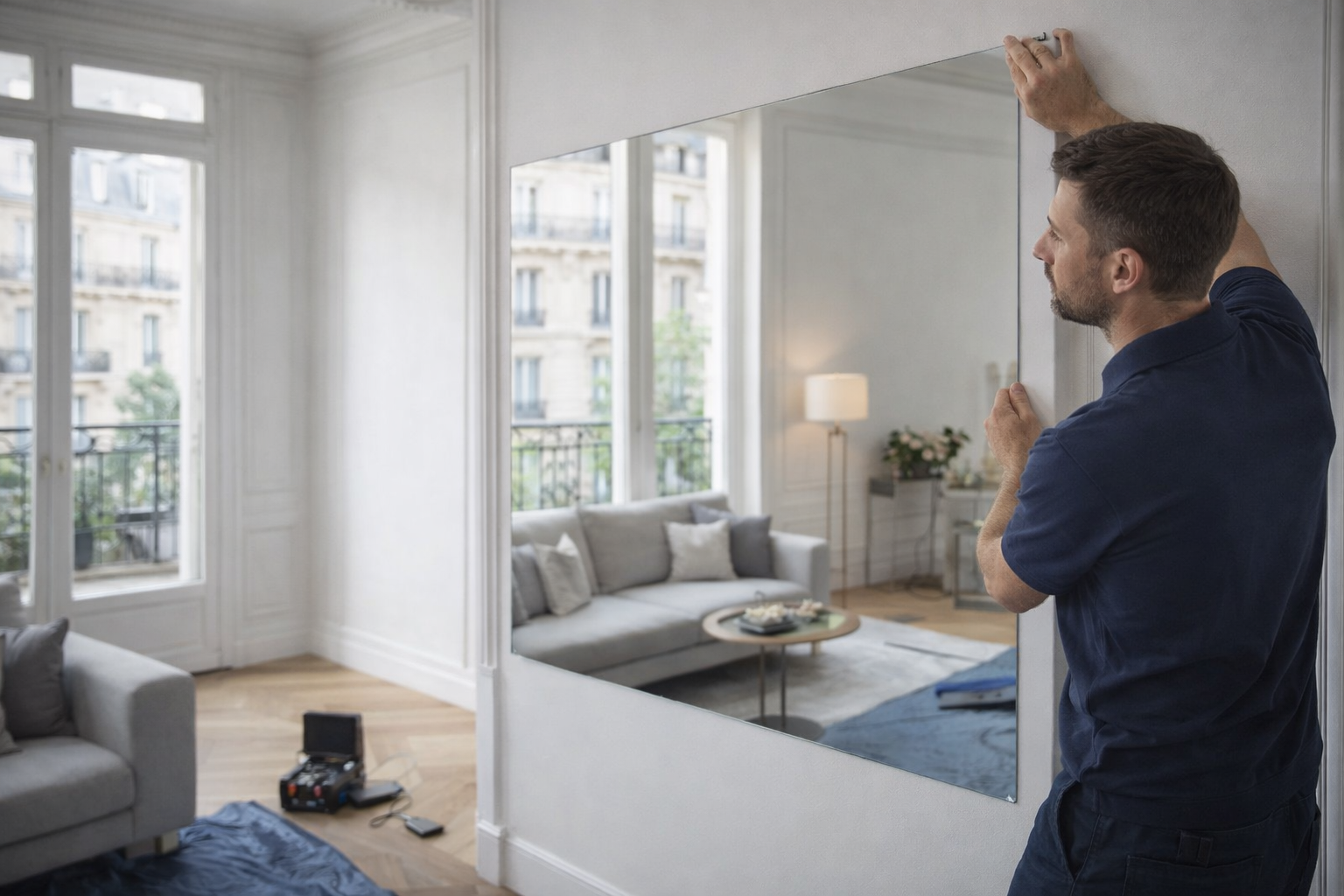 install miroir