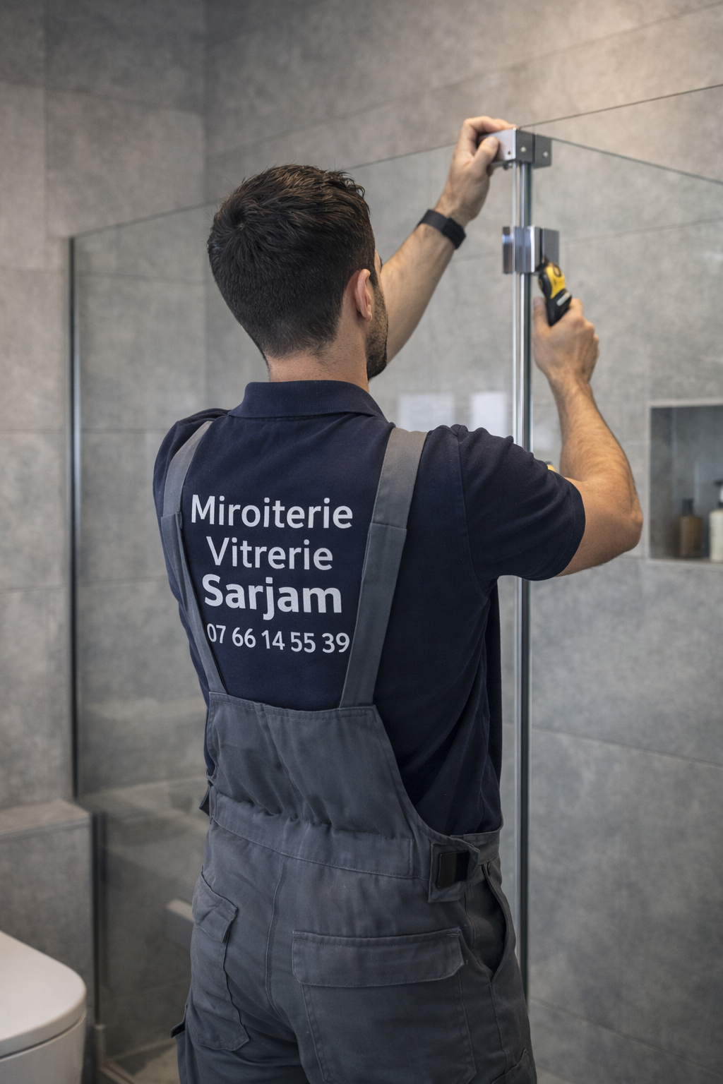 prise de mesure douche 
